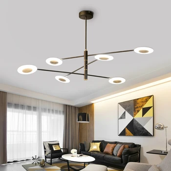 4/6/8 Heads LED Chandelier Lighting Acrylic Smart Dimming Hanging Lamps For Living Room Restaurant Bedroom Home Decoration
4/6/8 Heads LED Chandelier Lighting Acrylic Smart Dimming Hanging Lamps For Living Room Restaurant Bedroom Home Decoration