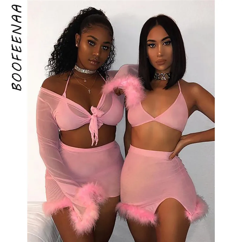 BOOFEENAA Feathers Sexy Two Piece Skirt Set Beach Summer Clothes for Women 2pcs Short Set Club Night Out Outfits C54-I22
BOOFEENAA Feathers Sexy Two Piece Skirt Set Beach Summer Clothes for Women 2pcs Short Set Club Night Out Outfits C54-I22