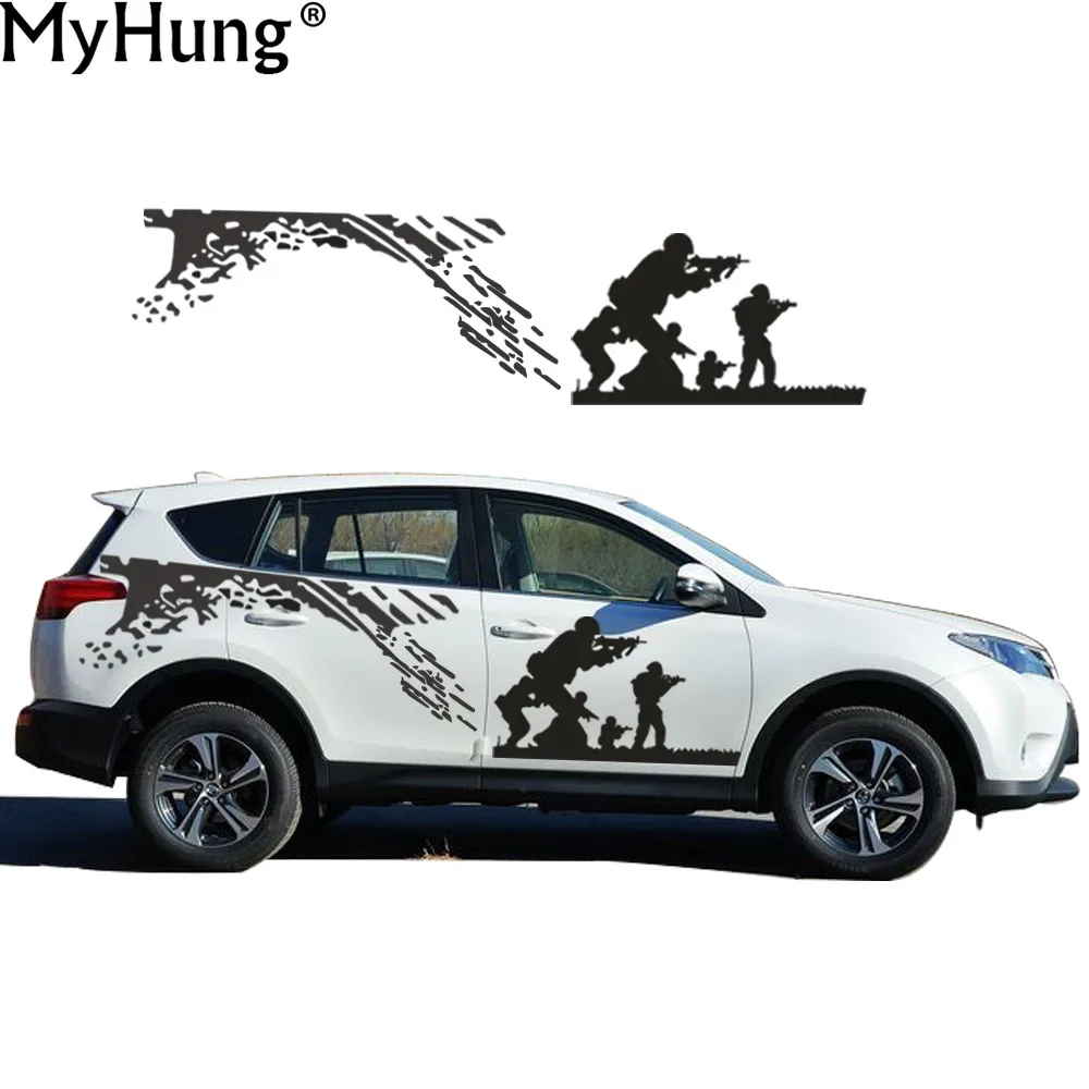 New Car styling For Toyota RAV4 SUV Cool CS Army Battle Car Whole Body Sticker Covers Garland PVC Waterproof Car Sticker 2pcs
New Car styling For Toyota RAV4 SUV Cool CS Army Battle Car Whole Body Sticker Covers Garland PVC Waterproof Car Sticker 2pcs