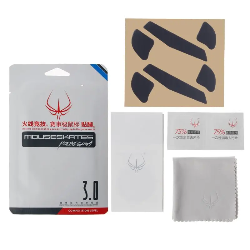 2Sets/Pack Original Hotline Games Competition Level Mouse Feet Mouse Skates Gildes for SteelSeries Rival 700 Gaming Mouse 0.6mm
2Sets/Pack Original Hotline Games Competition Level Mouse Feet Mouse Skates Gildes for SteelSeries Rival 700 Gaming Mouse 0.6mm