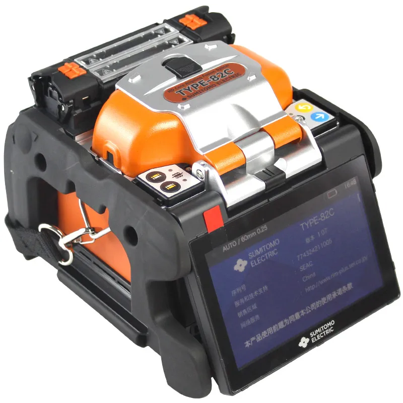 New Type-82C Fiber Fusion Splicer/ Fiber Optic Splicing Machine TYPR-82C ARC Multi-function FTTH Fusion Splicer
New Type-82C Fiber Fusion Splicer/ Fiber Optic Splicing Machine TYPR-82C ARC Multi-function FTTH Fusion Splicer