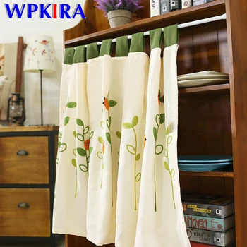 1 PCS Modern Pastoral Printed Short Window Curtain For Kitchen Coffee Half Curtain Valance Living Room Divider Drapes QT049D3
1 PCS Modern Pastoral Printed Short Window Curtain For Kitchen Coffee Half Curtain Valance Living Room Divider Drapes QT049D3