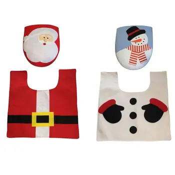 Christmas Christmas Snowman Deer Toilet Set Red Decorative Cloth Bag To Protect The Holiday New Year
Christmas Christmas Snowman Deer Toilet Set Red Decorative Cloth Bag To Protect The Holiday New Year