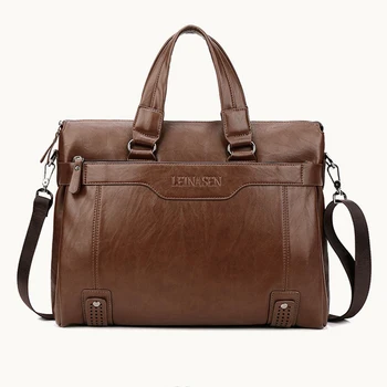 Men's Handbag Briefcase Bag Luxury Leather Messenger Bag Business Laptop Shoulder Bag High Quality Crossbody Bags For Men LSH393
Men's Handbag Briefcase Bag Luxury Leather Messenger Bag Business Laptop Shoulder Bag High Quality Crossbody Bags For Men LSH393