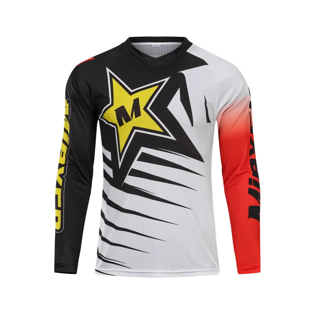 Downhill Jersey Motocross Men's MTB Tshirt Motorcycle MX Racing Cycling Jersey DH Off-road Quick Dry Long Sleeve Cycling Shirt 
Downhill Jersey Motocross Men's MTB Tshirt Motorcycle MX Racing Cycling Jersey DH Off-road Quick Dry Long Sleeve Cycling Shirt