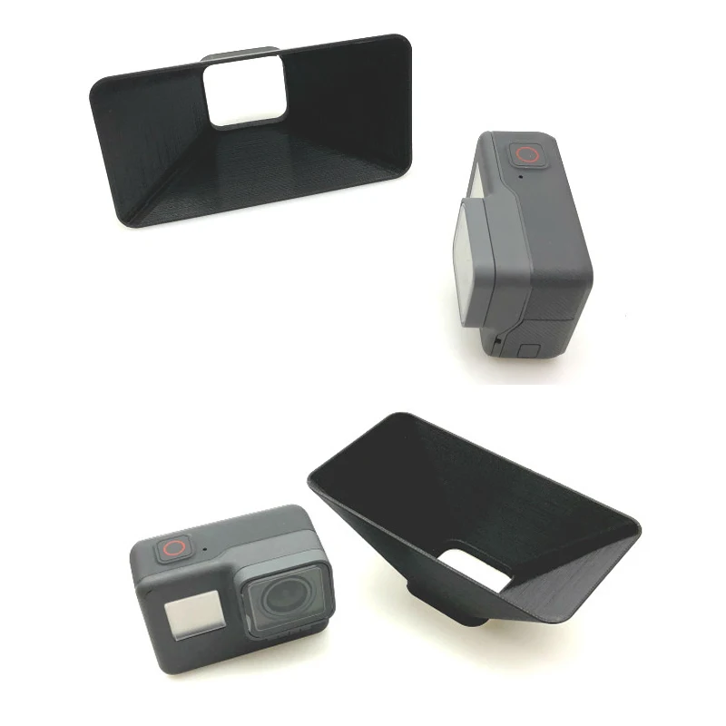 Camera Lens Sun Hood Cover SunShade (7)