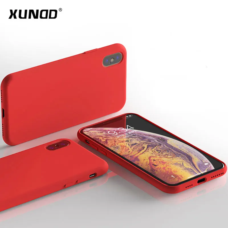 Xundd Luxury Liquid Silicone Case All Inclusive Shockproof Back Cover for iPhone XR XS Max 2018 Microfiber Soft Good Quality
Xundd Luxury Liquid Silicone Case All Inclusive Shockproof Back Cover for iPhone XR XS Max 2018 Microfiber Soft Good Quality