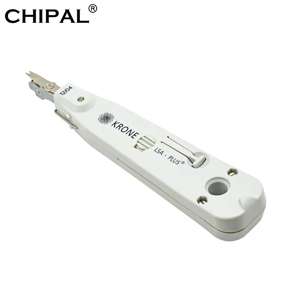 CHIPAL Hot Professional Original Gray Krone Lsa-plus Telecom Phone Wire Cable RJ11 RJ45 Punch Down Network Tool Kit Wire Cutter
CHIPAL Hot Professional Original Gray Krone Lsa-plus Telecom Phone Wire Cable RJ11 RJ45 Punch Down Network Tool Kit Wire Cutter