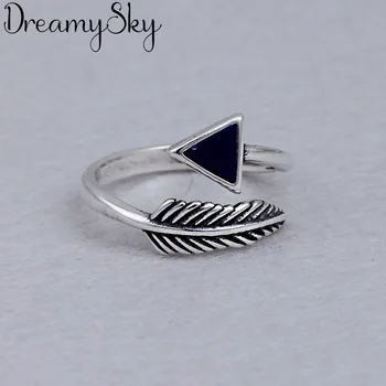 Romantic Style New Luxury 925 Sterling Silver Big Triangle Rings For Women Wedding Retro Adjustable Size Ring Party Gifts
Romantic Style New Luxury 925 Sterling Silver Big Triangle Rings For Women Wedding Retro Adjustable Size Ring Party Gifts