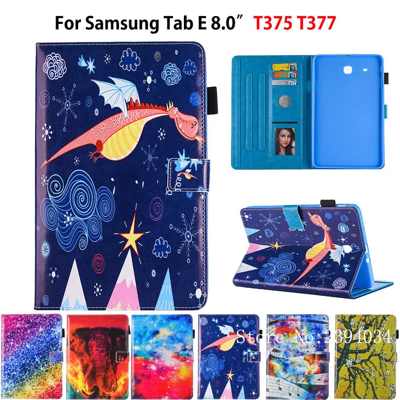 Чехол для Samsung Galaxy Tab E 10. 0 T375 T377 чехол планшета роскошный силиконовый из