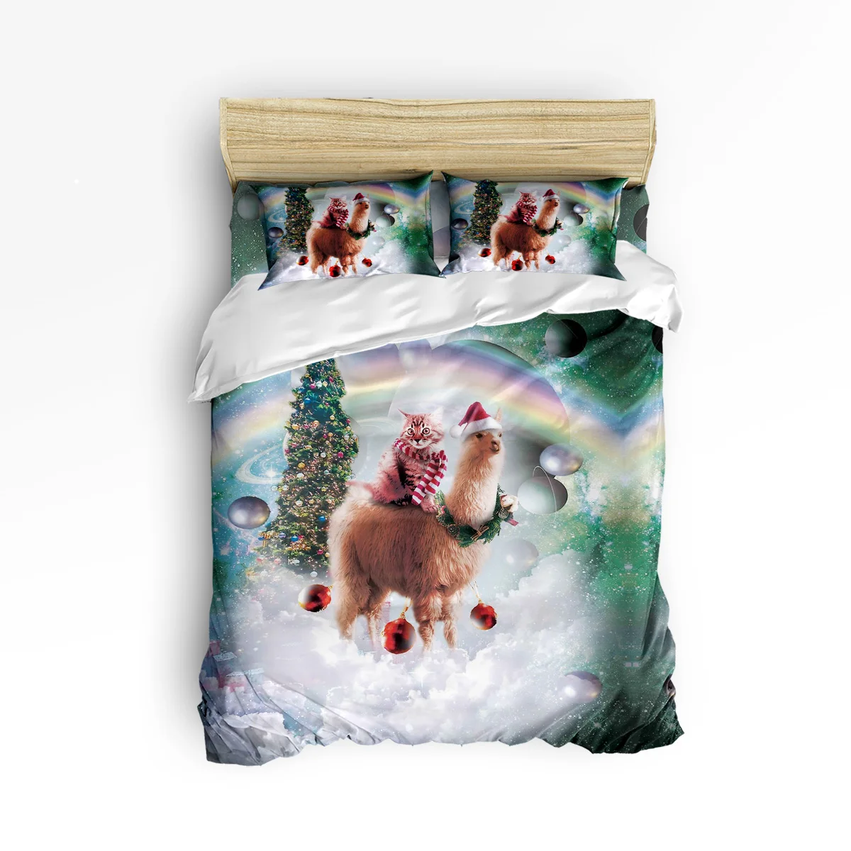 Christams Lama Cat Cartoon Design 3 Pcs 4 Pcs Bedding Set Home Duvet Cover Set Comforter Bedding Sets Adult Kids Free Shipping
Christams Lama Cat Cartoon Design 3 Pcs 4 Pcs Bedding Set Home Duvet Cover Set Comforter Bedding Sets Adult Kids Free Shipping