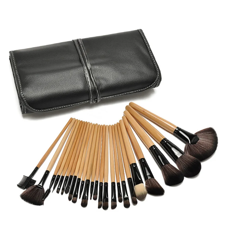Professional 24pcs Makeup Brushes Set Cosmetic Make Up Tools Set Fan Foundation Powder Brush Eyeliner Brushes With Leather Case
Professional 24pcs Makeup Brushes Set Cosmetic Make Up Tools Set Fan Foundation Powder Brush Eyeliner Brushes With Leather Case