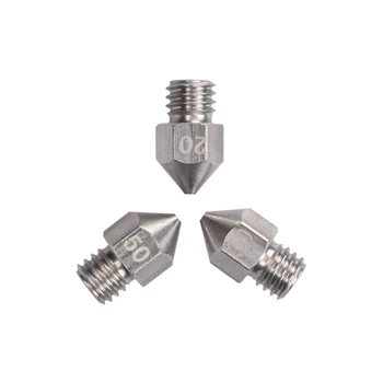 3D MK8 Nozzle Stainless Steel 0.2/0.3/0.4/0.5/0.6/0.8mm MK8 Extruder For 1.75m Filament Reprap For 3D Printer Parts
3D MK8 Nozzle Stainless Steel 0.2/0.3/0.4/0.5/0.6/0.8mm MK8 Extruder For 1.75m Filament Reprap For 3D Printer Parts
