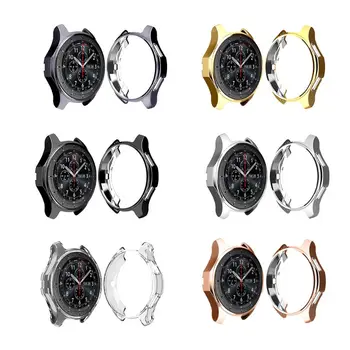 46mm Plating TPU Scratch Resist Frame Protective Cover Shell For Samsung Gear S3 Classic S4 Galaxy Watch
46mm Plating TPU Scratch Resist Frame Protective Cover Shell For Samsung Gear S3 Classic S4 Galaxy Watch