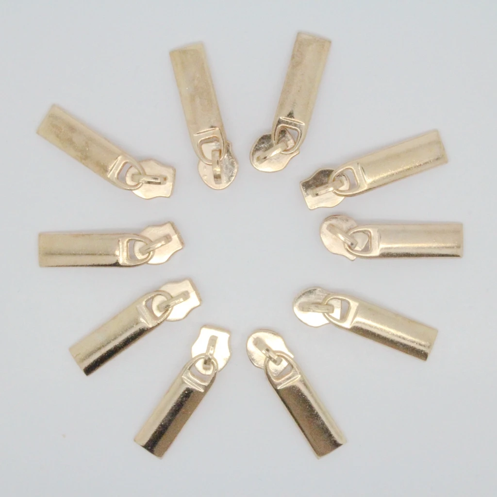 10Pcs Gold Plated #3 Fix Zip Puller/Zipper Pull Sliders Zip Head Zipper Repair Instant Kit Removable Rescue Replacement 7x25mm
10Pcs Gold Plated #3 Fix Zip Puller/Zipper Pull Sliders Zip Head Zipper Repair Instant Kit Removable Rescue Replacement 7x25mm