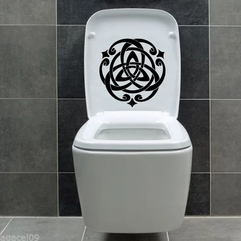 Irish Celtic Cross Symbol Fashion Wall Decals Toilet Stickers Home Decor 6WS0075 | Дом и сад