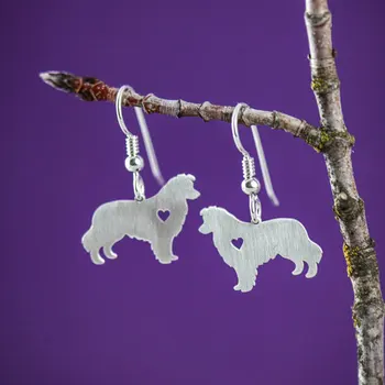 10 Pairs Handmade Jewelry Border Collie Earrings Dog Studs Silver Dog Charms Dangle Charm Memorial Mothers Day Gift For Women
10 Pairs Handmade Jewelry Border Collie Earrings Dog Studs Silver Dog Charms Dangle Charm Memorial Mothers Day Gift For Women