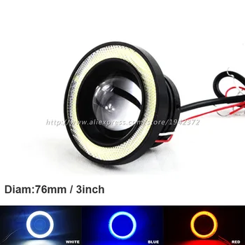 2x 76mm 3 Inch Universal Waterproof COB LED Angel Eyes DRL Driving Light Daytime Running Lights Fog Lamp Fog Light 12V 30W
2x 76mm 3 Inch Universal Waterproof COB LED Angel Eyes DRL Driving Light Daytime Running Lights Fog Lamp Fog Light 12V 30W