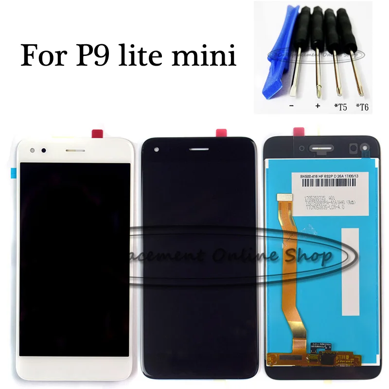 100% Tested High Quality NEW For Huawei P9 lite mini LCD DIsplay + Touch Screen Digitizer Assembly Replacement free tools
100% Tested High Quality NEW For Huawei P9 lite mini LCD DIsplay + Touch Screen Digitizer Assembly Replacement free tools