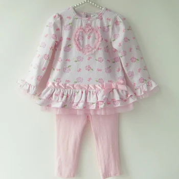 Sweet Baby Girl Clothes Sets Floral Long Sleeve Infants Tees & Pant Princess Girls Clothing Suit for Autumn Girls Wear
Sweet Baby Girl Clothes Sets Floral Long Sleeve Infants Tees & Pant Princess Girls Clothing Suit for Autumn Girls Wear