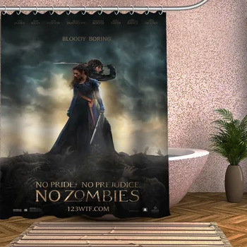 Pride and Prejudice and Zombies Shower Curtain Eco-friendly Modern Fabric polyester Custom Bath Curtains Home Decor Curtains
Pride and Prejudice and Zombies Shower Curtain Eco-friendly Modern Fabric polyester Custom Bath Curtains Home Decor Curtains
