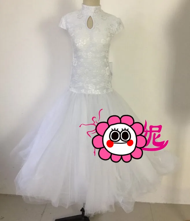 customize Standard Ballroom Competition Dress Ballroom Tango Waltz Dance Dress juvenile short sleeve kids white red J06
customize Standard Ballroom Competition Dress Ballroom Tango Waltz Dance Dress juvenile short sleeve kids white red J06