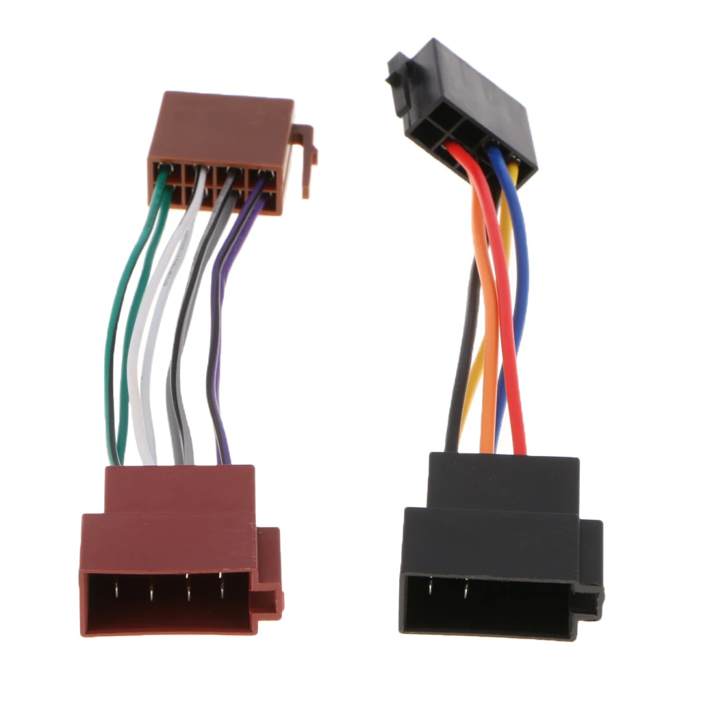 ISO Car Radio Wire Cable Wiring Harness Stereo Adapter Connector for VW Good Qaulity and Fast For Shipping
