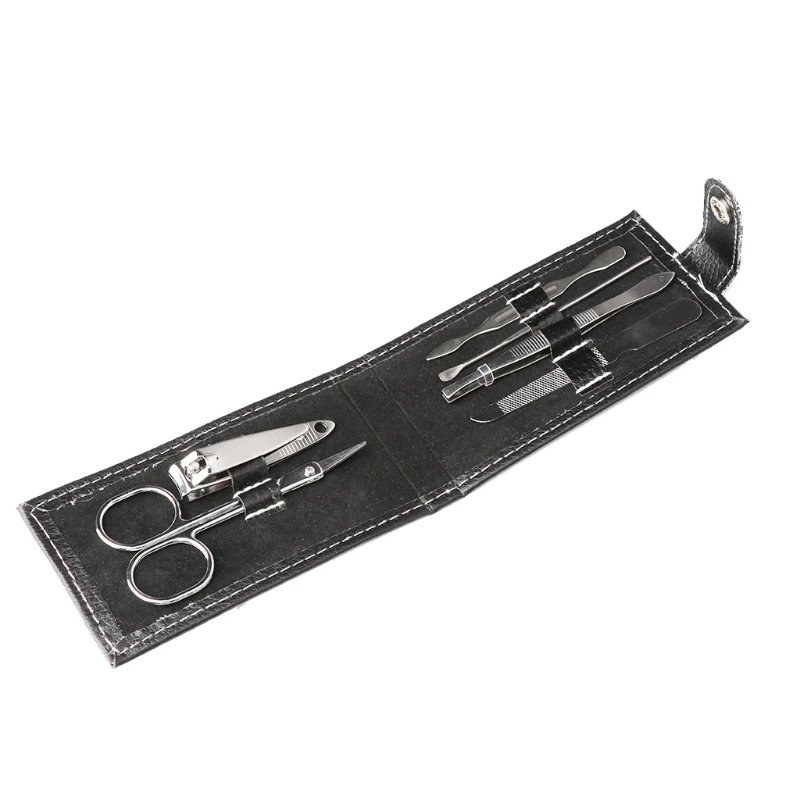 Stainless Steel 6pcs Nail Care Manicure Set Clipper Scissors Travel Pedicure Kit Tool Grooming Silver Nail Salon New
Stainless Steel 6pcs Nail Care Manicure Set Clipper Scissors Travel Pedicure Kit Tool Grooming Silver Nail Salon New