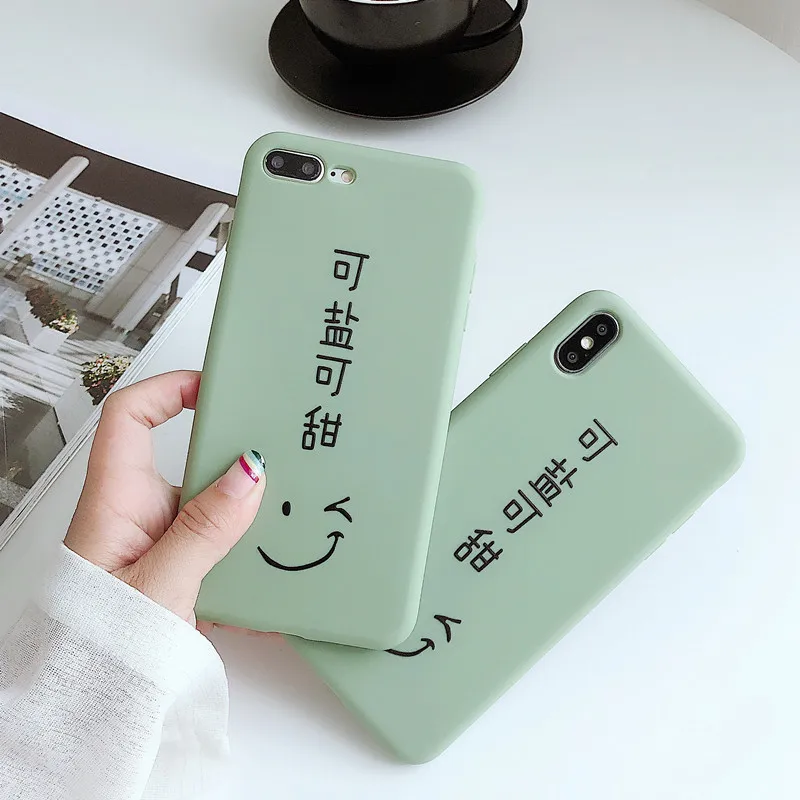 pure color cute Chinese characters smile face full package Phone Cases Anti fall Back Cover For iPhone 8 7 6s PLUS X XR XS MAX
pure color cute Chinese characters smile face full package Phone Cases Anti fall Back Cover For iPhone 8 7 6s PLUS X XR XS MAX