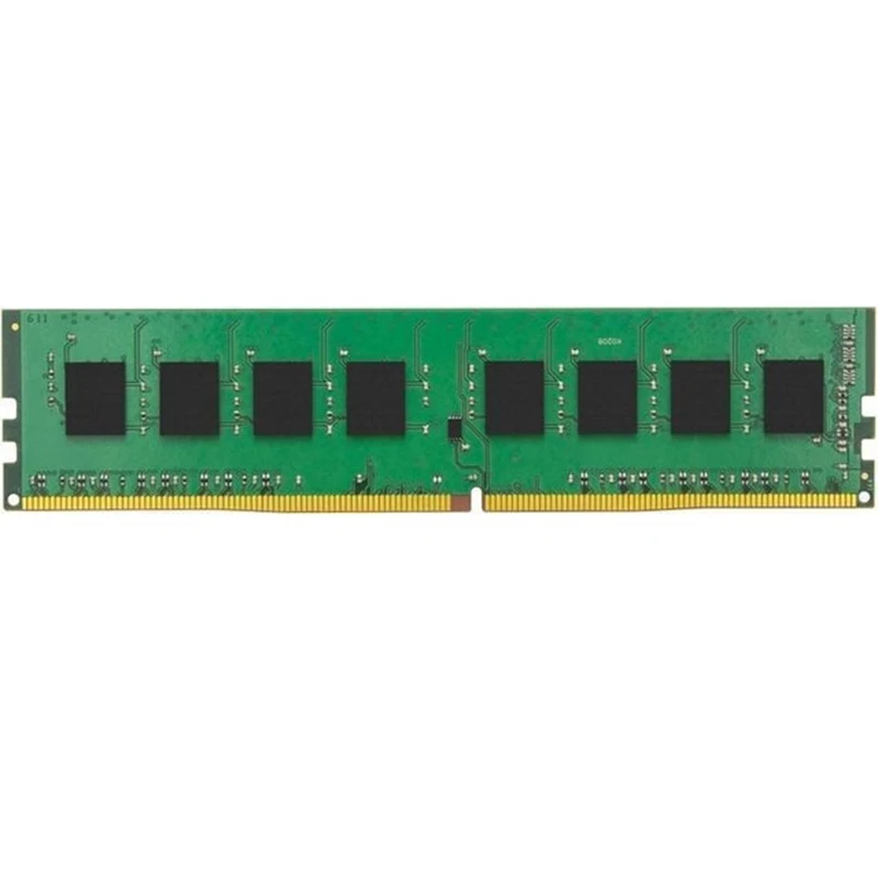 Kingston Technology ValueRAM KVR24N17S6/4, 4 GB, 1 x 4 GB, DDR4, 2400 MHz, 288-pin DIMM, Negro, Verde