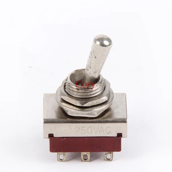 KN32 toggle switch and rocker switch 2 Position ON-ON 12mm Mount 6 pin 2 way DPDT 5A AC 250V CZYC
KN32 toggle switch and rocker switch 2 Position ON-ON 12mm Mount 6 pin 2 way DPDT 5A AC 250V CZYC
