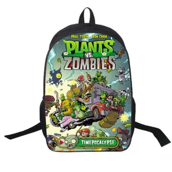 2018 Women Bags moive Plants vs. Zombies Backpack Students School Bag For Girls Boys Rucksack mochila Private customize
2018 Women Bags moive Plants vs. Zombies Backpack Students School Bag For Girls Boys Rucksack mochila Private customize