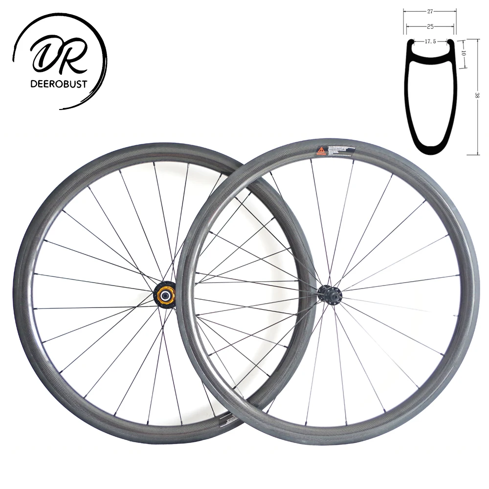 1159g Lightest 700C 38mm x 25mm U Shaped Road Bike Carbon Wheels Clincher Bicycle Wheel set UD 3k Twill Matte Glossy 20 24 Holes
1159g Lightest 700C 38mm x 25mm U Shaped Road Bike Carbon Wheels Clincher Bicycle Wheel set UD 3k Twill Matte Glossy 20 24 Holes
