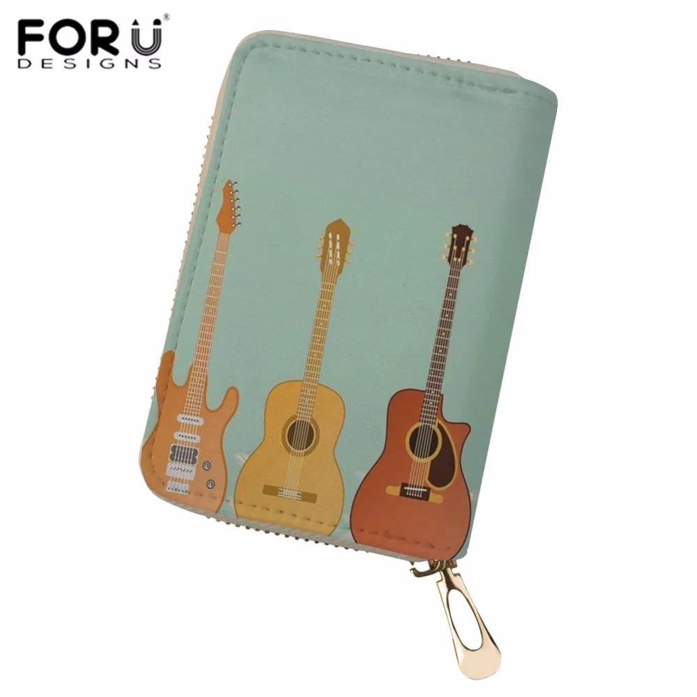 FORUDESIGNS PU Leather ID Card Holder Guitar Credit Card Holder for Women Fashion Driving License Cover Ladies Case for Card New 
FORUDESIGNS PU Leather ID Card Holder Guitar Credit Card Holder for Women Fashion Driving License Cover Ladies Case for Card New