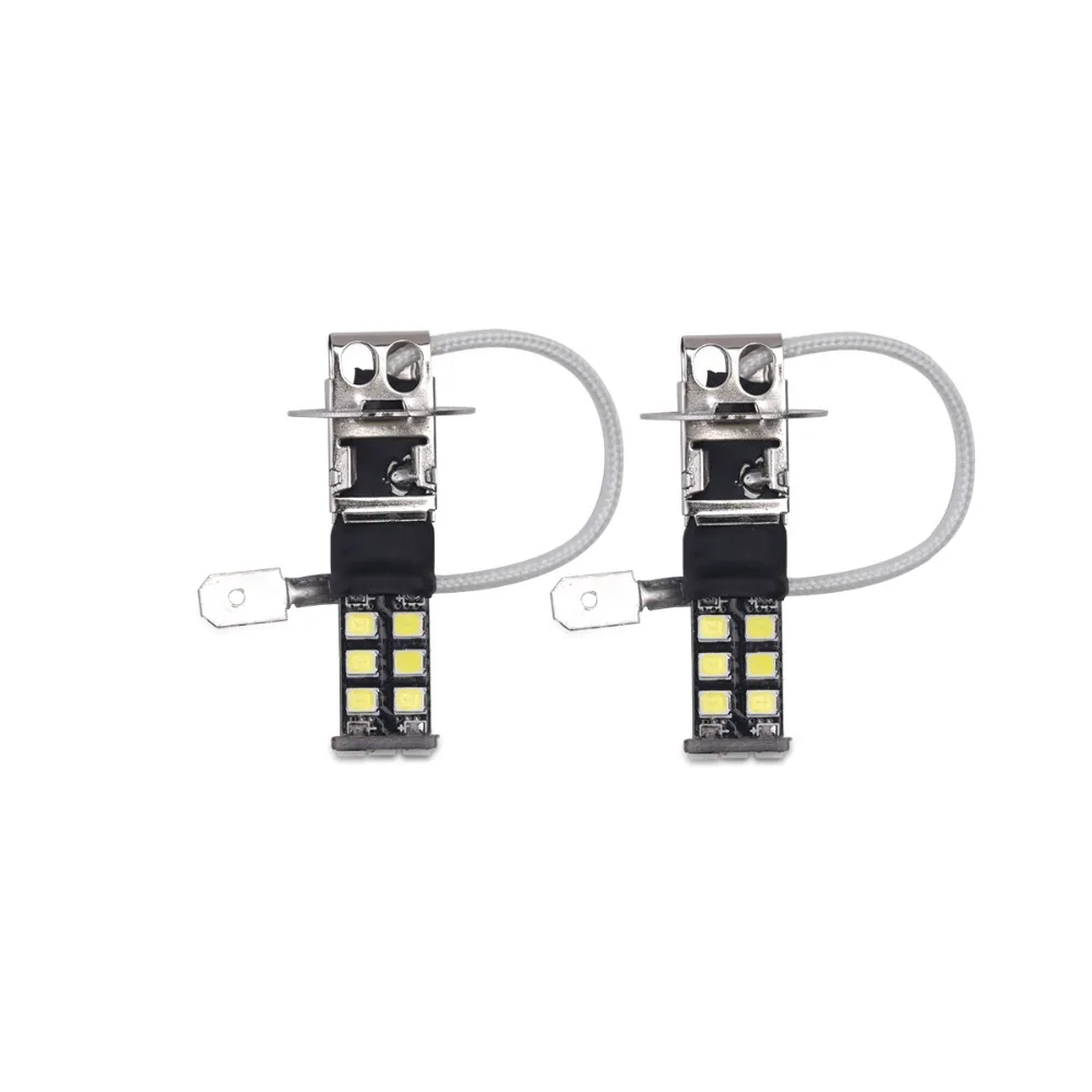 2X H3 Canbus led Light 15SMD 2835 LED Car LED Front Light Headlight Driving Lamp Running Lights White High Power
2X H3 Canbus led Light 15SMD 2835 LED Car LED Front Light Headlight Driving Lamp Running Lights White High Power