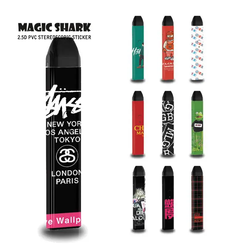 Magic Shark KIKS Pink Pig Fog Cartoon Rabbit PVC 2.5D Sticker Case Cover Wrap Film for Uwell Caliburn E Cigar
Magic Shark KIKS Pink Pig Fog Cartoon Rabbit PVC 2.5D Sticker Case Cover Wrap Film for Uwell Caliburn E Cigar
