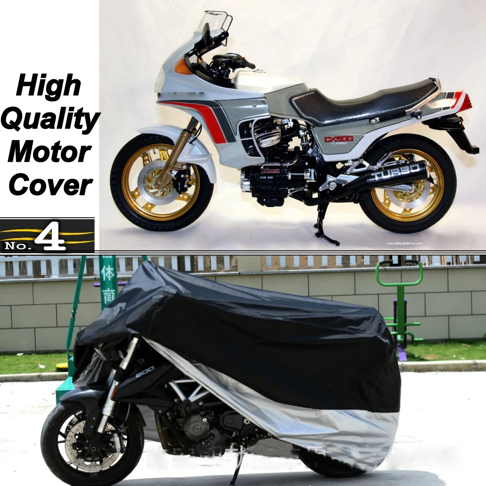 MotorCycle Cover For Honda CX500 Turbo WaterProof UV / Sun / Dust / Rain Protector Cover Made of Polyester Taffeta
MotorCycle Cover For Honda CX500 Turbo WaterProof UV / Sun / Dust / Rain Protector Cover Made of Polyester Taffeta