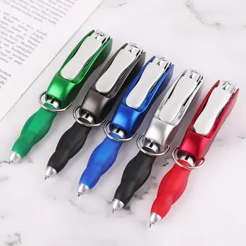 1Pc Protable Creative Key Chain Ballpoint Pen Multifunction Metal Nail Clippers Pen Mini Office School Supplies Stationery C26
1Pc Protable Creative Key Chain Ballpoint Pen Multifunction Metal Nail Clippers Pen Mini Office School Supplies Stationery C26