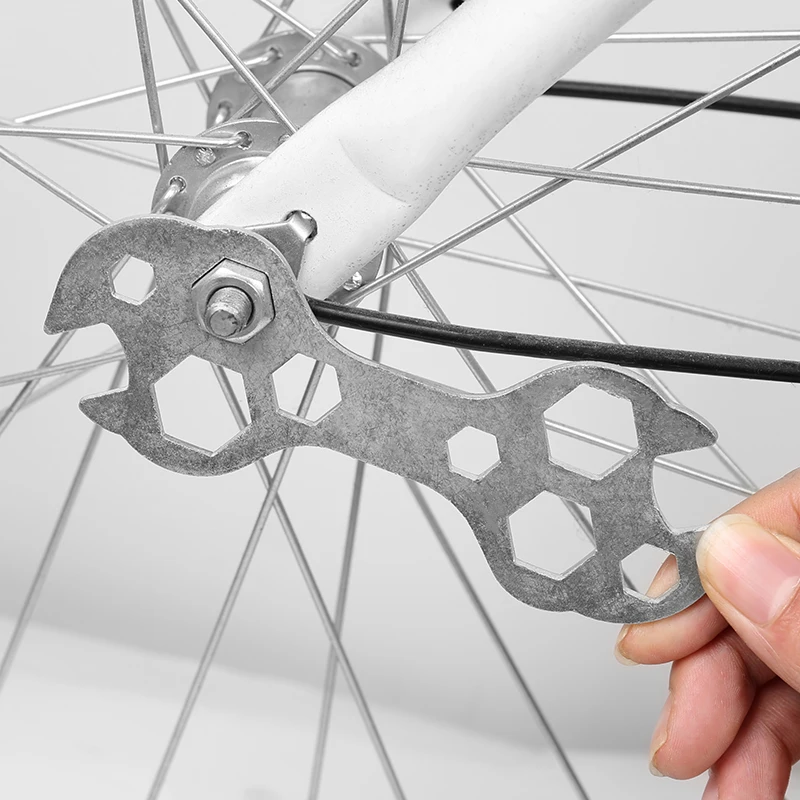 Outdoor Portable Multi-functional Spanner Multi-hole Flat Hexagon Wrench Bicycle Repair Hand Tools Accessory
Outdoor Portable Multi-functional Spanner Multi-hole Flat Hexagon Wrench Bicycle Repair Hand Tools Accessory