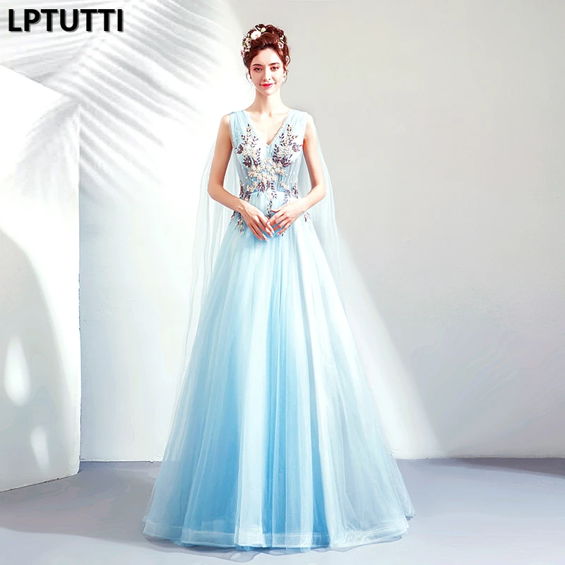 LPTUTTI Beading Embroidery Plus Size New For Women Elegant Date Ceremony Party Prom Gown Formal Gala Luxury Long Evening Dresses
LPTUTTI Beading Embroidery Plus Size New For Women Elegant Date Ceremony Party Prom Gown Formal Gala Luxury Long Evening Dresses