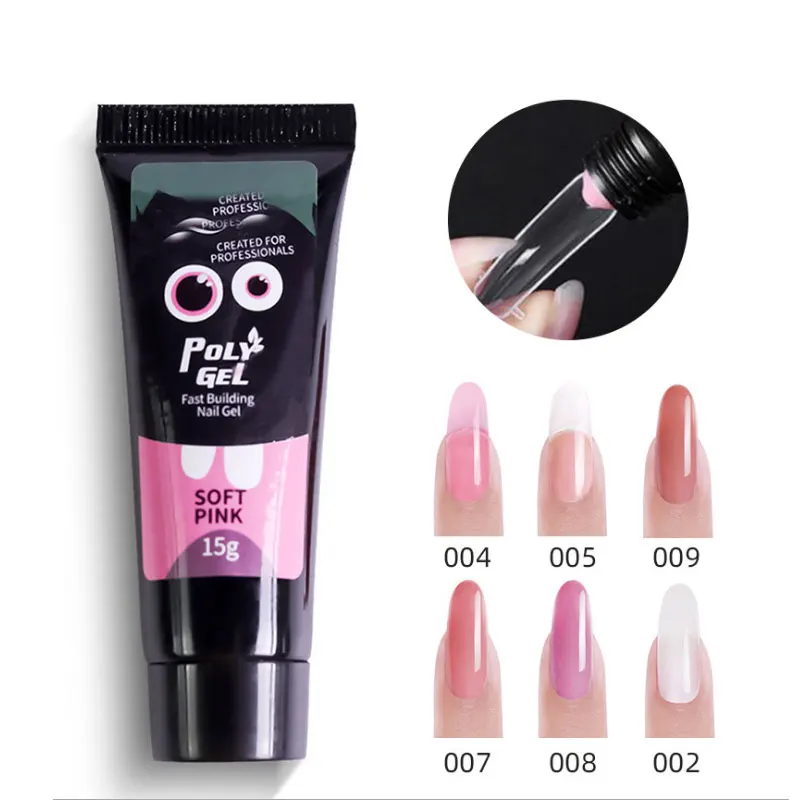 15g PolyGel Poly Gel Polish Nail Enhancement Poligel Natural Clear Poly Gel Finger Extension Crystal Poly Gel Nail Gel UV LED
15g PolyGel Poly Gel Polish Nail Enhancement Poligel Natural Clear Poly Gel Finger Extension Crystal Poly Gel Nail Gel UV LED