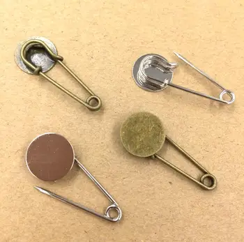 Brooch Bases with 15mm 18mm Flat Circle Glue Pad Resin Cabochon Cameo Settings Blanks Safety Pins Clips DIY Findings Multi-color
Brooch Bases with 15mm 18mm Flat Circle Glue Pad Resin Cabochon Cameo Settings Blanks Safety Pins Clips DIY Findings Multi-color