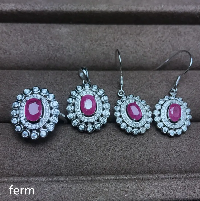 KJJEAXCMY exquisite jewelry 925 pure silver inlaid natural ruby ladies rings Pendant Earrings 4 sets
KJJEAXCMY exquisite jewelry 925 pure silver inlaid natural ruby ladies rings Pendant Earrings 4 sets