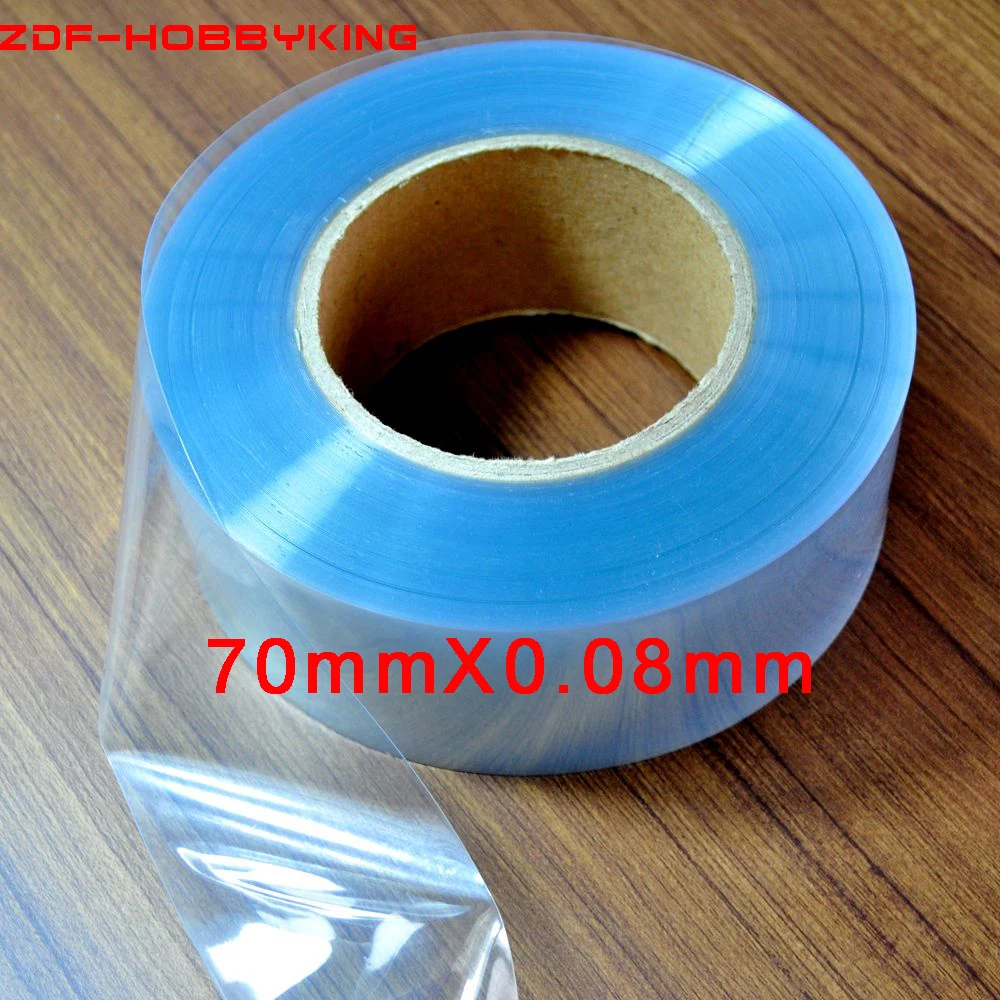 70mm 70mmX0.08mm Transparent Clear PVC Heat Shrink Tube For RC LiPO NiMH NiCd Battery Shrinking Case Shealth Housing
70mm 70mmX0.08mm Transparent Clear PVC Heat Shrink Tube For RC LiPO NiMH NiCd Battery Shrinking Case Shealth Housing