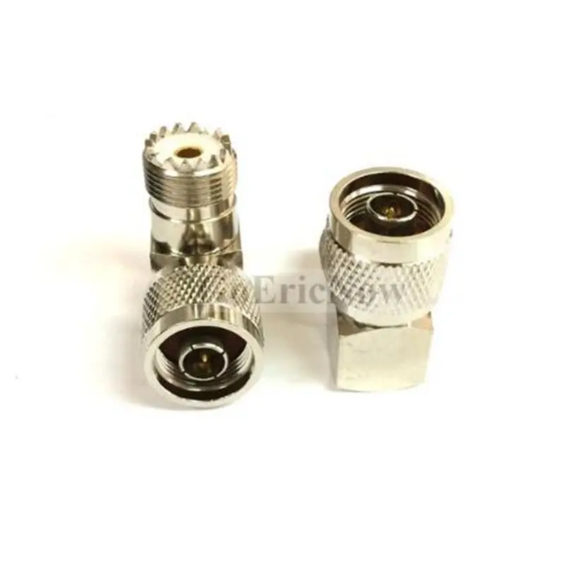 1 pcs Right Angle UHF PL259 Female Plug to N Type Male RF HAM Radio Connector Adapter
1 pcs Right Angle UHF PL259 Female Plug to N Type Male RF HAM Radio Connector Adapter