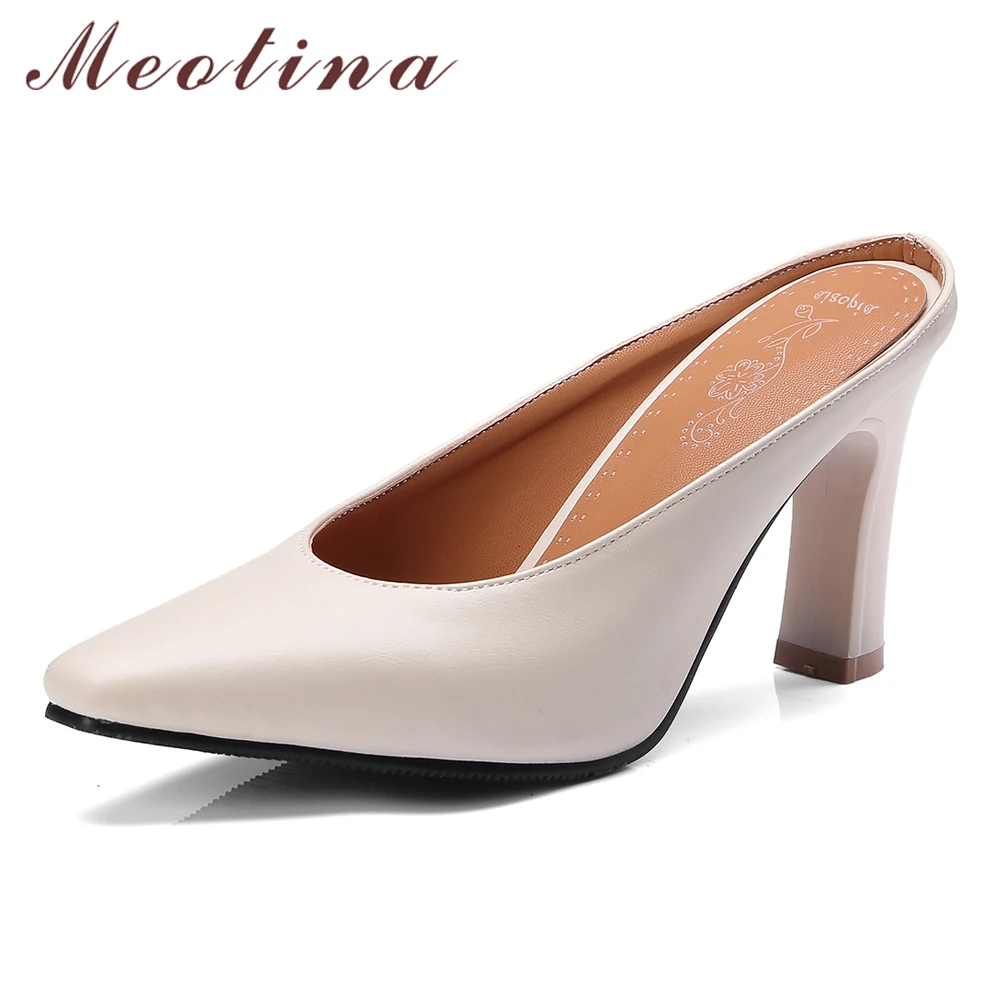 Meotina High Heels Women Pumps Elegant Thick High Heels Mules Shoes Fashion Square Toe Shoes Ladies Yellow Green Large Size 3-12
Meotina High Heels Women Pumps Elegant Thick High Heels Mules Shoes Fashion Square Toe Shoes Ladies Yellow Green Large Size 3-12