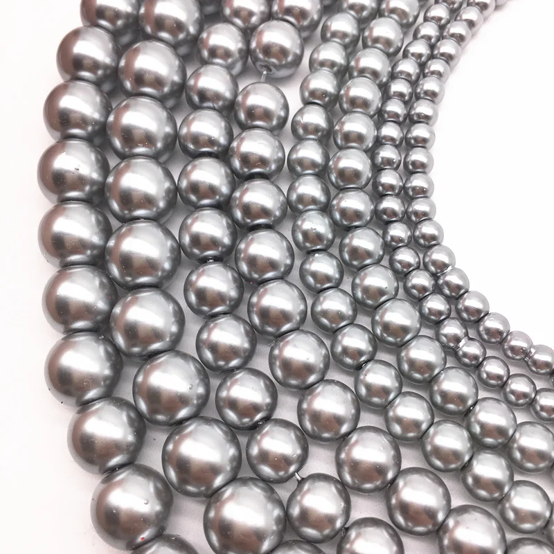 Wholesale 4/6/8/10mm Round Ball Loose Glass Pearl Spacer Charm Beads DIY Jewelry Making #12
Wholesale 4/6/8/10mm Round Ball Loose Glass Pearl Spacer Charm Beads DIY Jewelry Making #12