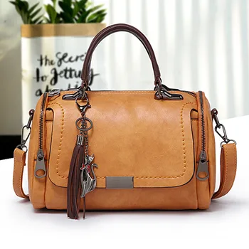 2019 Fashion Women's Bag Large Capacity Ladies Leather Handbag Solid Tassel Crossbody Shoulder Bag Women Messenger Bag
2019 Fashion Women's Bag Large Capacity Ladies Leather Handbag Solid Tassel Crossbody Shoulder Bag Women Messenger Bag