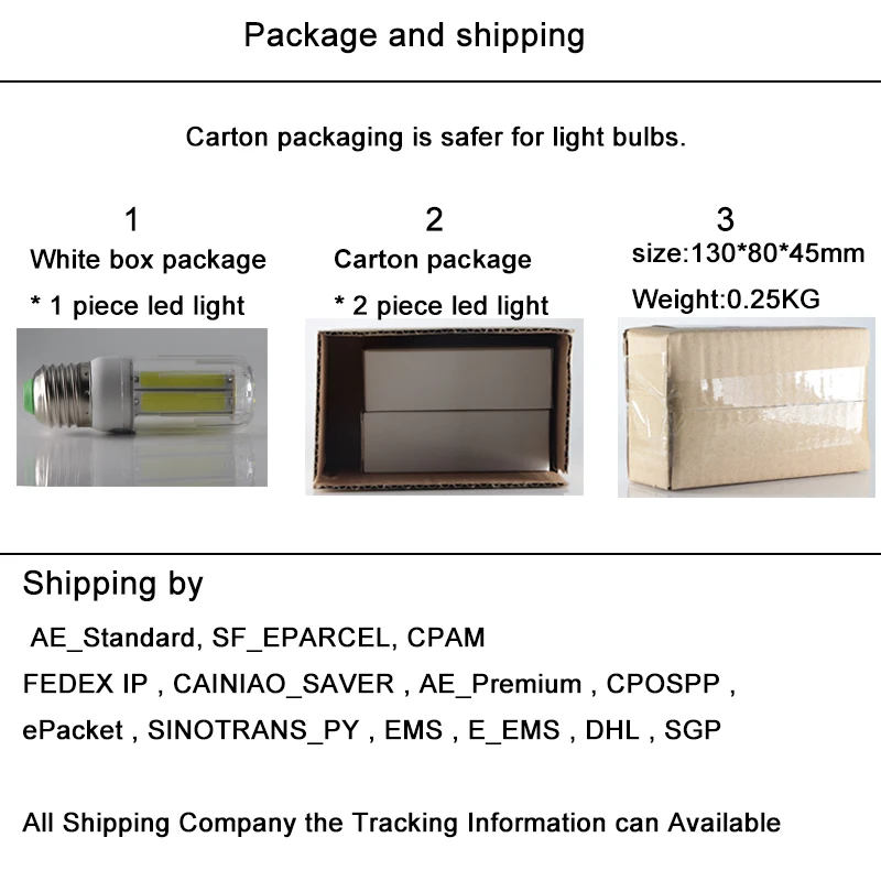 COB 110v 220v 5W 8W led bulb 3