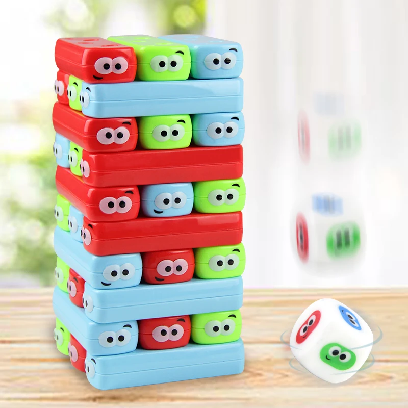 Board Game Children Educational Toys Large Colorful Block Layer Stacking Log Blocks Stacked High Jenga Leisure Toys
Board Game Children Educational Toys Large Colorful Block Layer Stacking Log Blocks Stacked High Jenga Leisure Toys